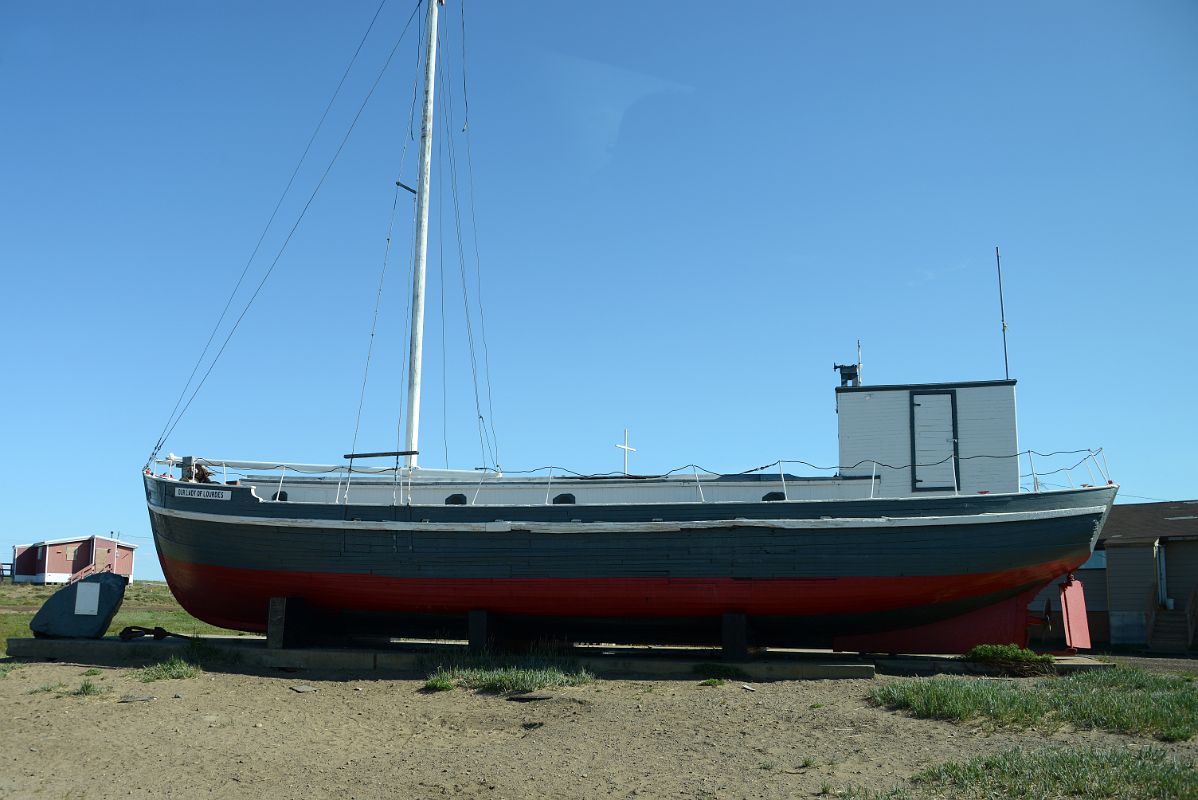 18A Our Lady Of Lourdes Is A Historic Catholic Mission Schooner In Tuktoyaktuk Northwest Territories